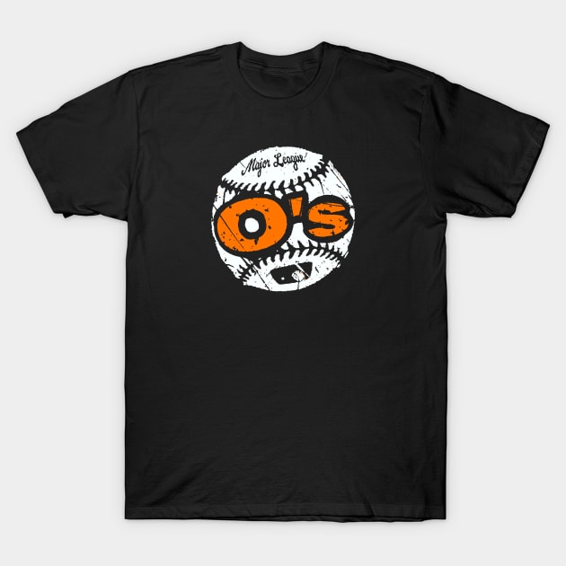 Vintage O’s Ball T-Shirt by Throwzack